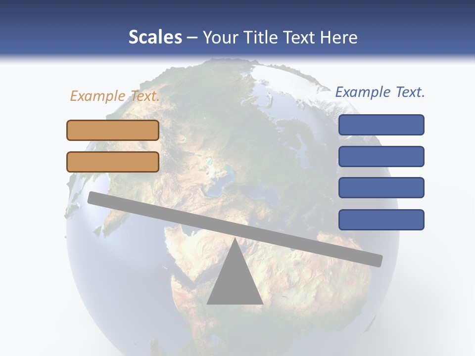 Sahara Nature Map PowerPoint Template