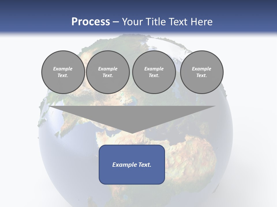 Sahara Nature Map PowerPoint Template