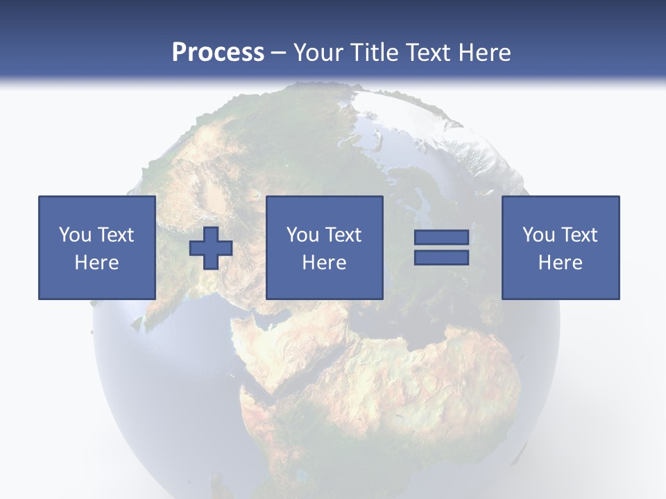 Sahara Nature Map PowerPoint Template