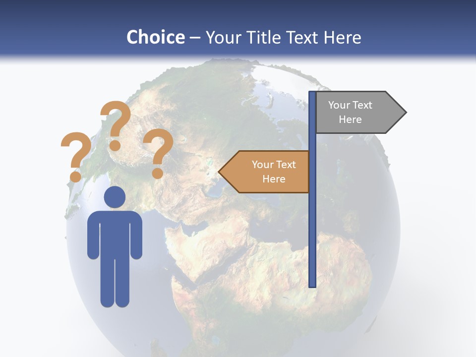 Sahara Nature Map PowerPoint Template