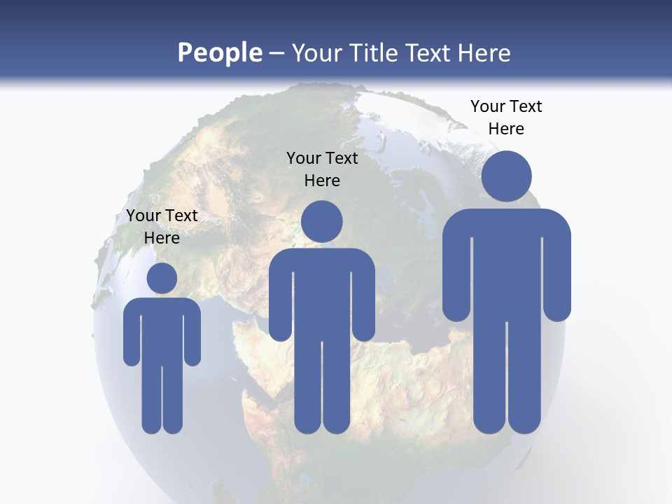 Sahara Nature Map PowerPoint Template