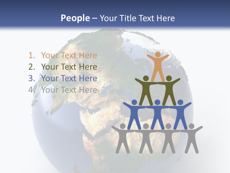 Sahara Nature Map PowerPoint Template