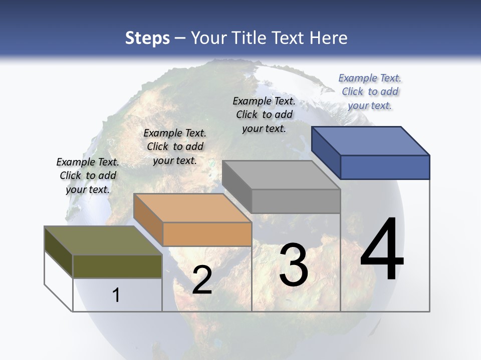 Sahara Nature Map PowerPoint Template
