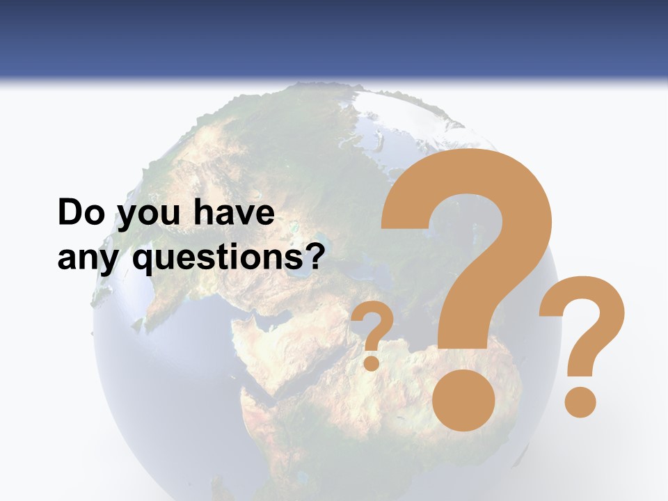 Sahara Nature Map PowerPoint Template