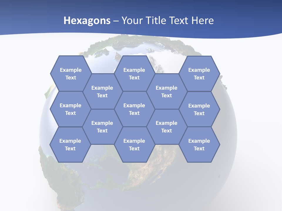 United Land Isolated PowerPoint Template