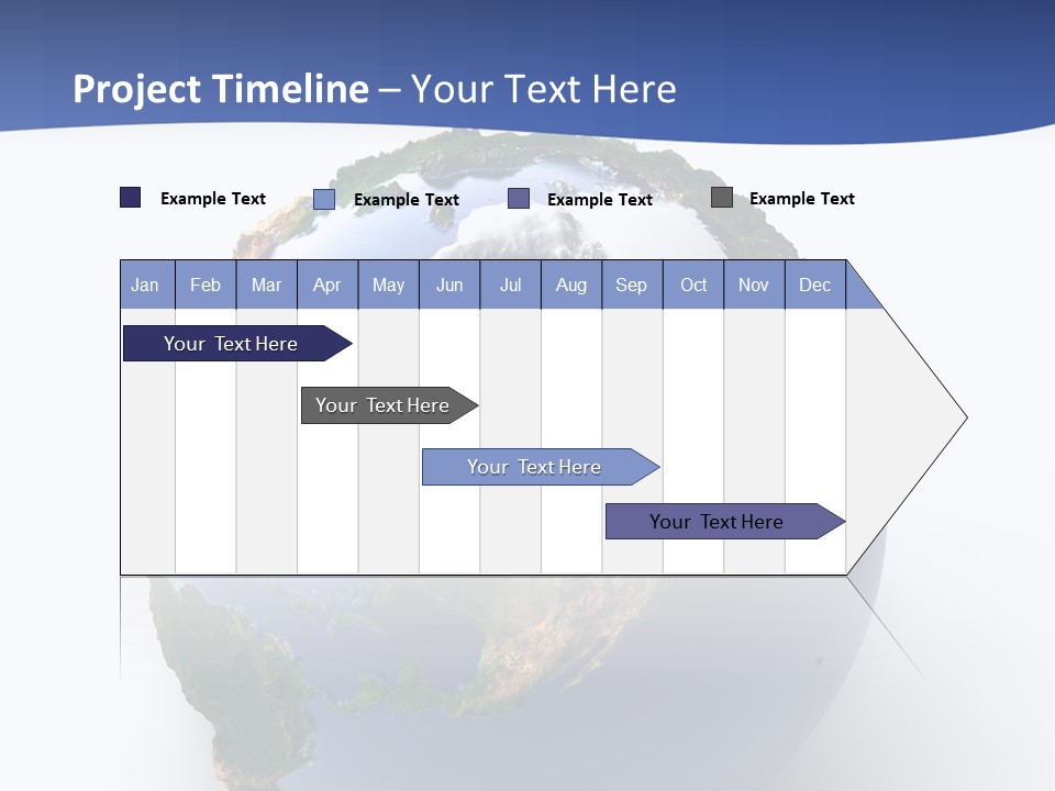 United Land Isolated PowerPoint Template