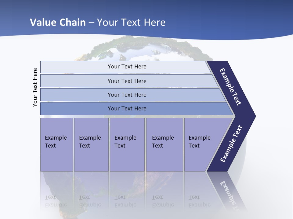 United Land Isolated PowerPoint Template