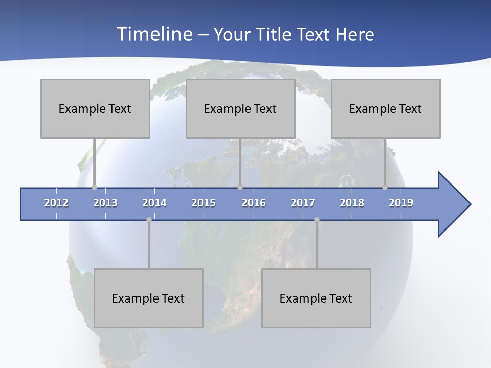 United Land Isolated PowerPoint Template