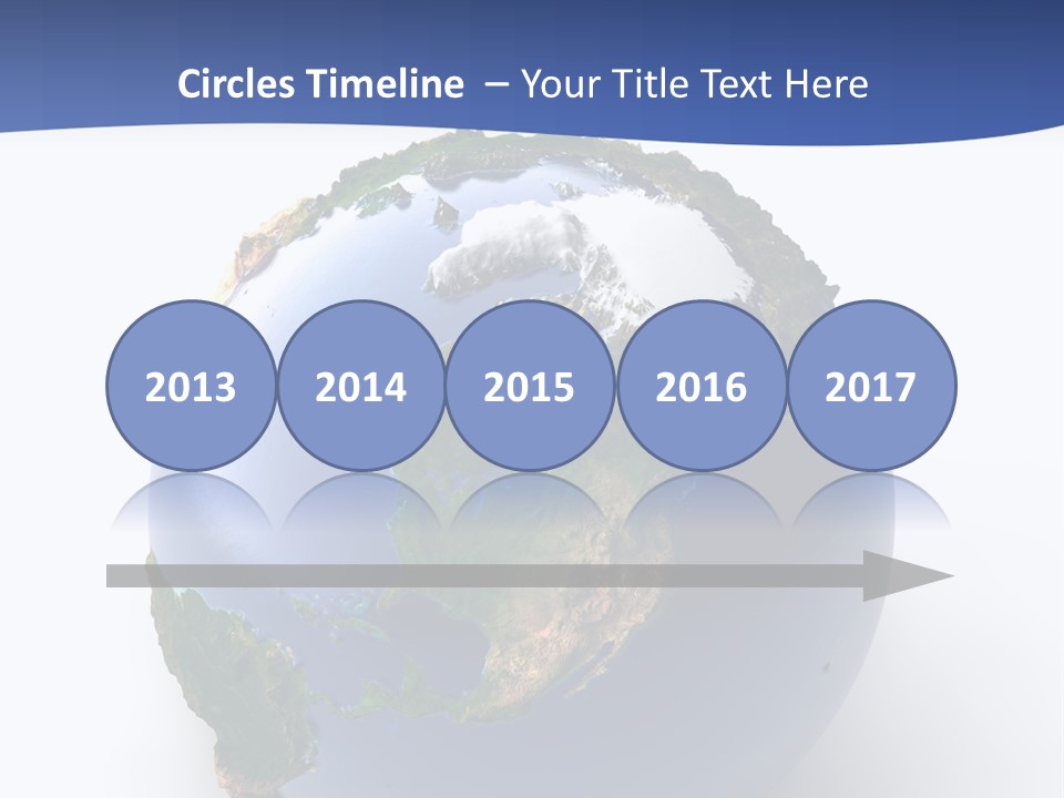 United Land Isolated PowerPoint Template