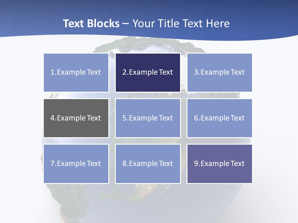 United Land Isolated PowerPoint Template