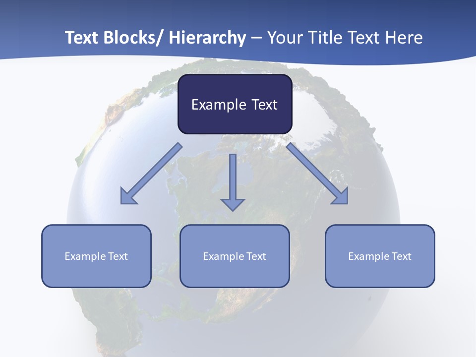 United Land Isolated PowerPoint Template