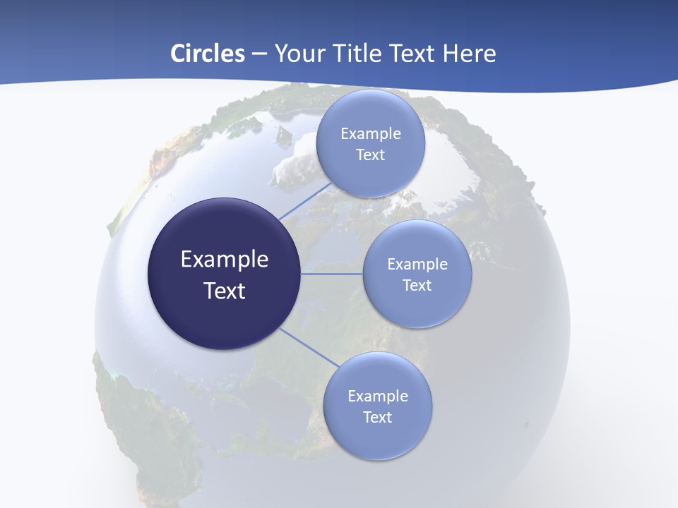 United Land Isolated PowerPoint Template