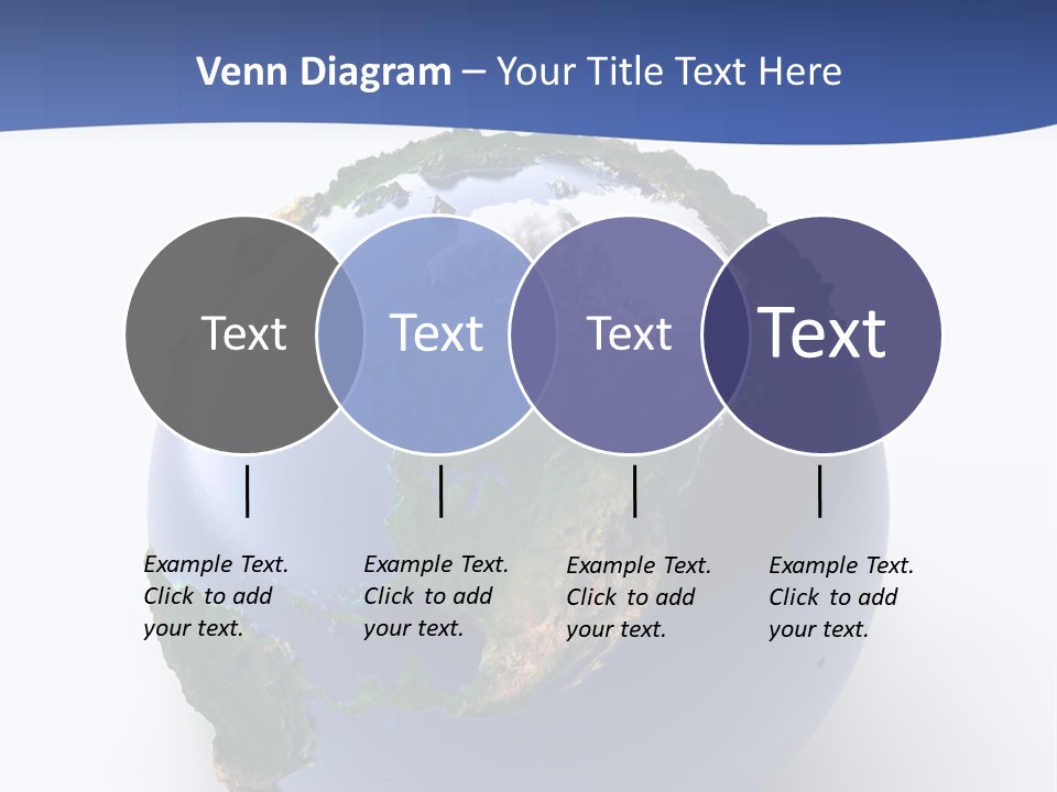 United Land Isolated PowerPoint Template