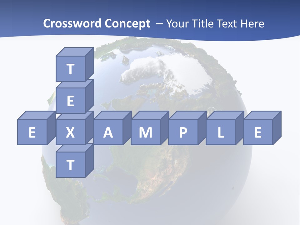 United Land Isolated PowerPoint Template