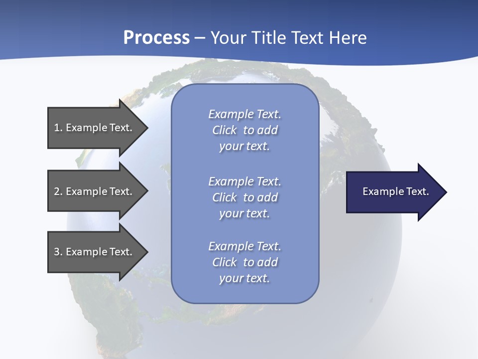 United Land Isolated PowerPoint Template