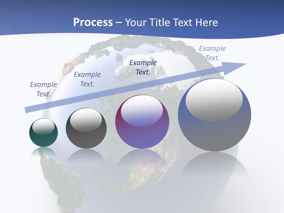 United Land Isolated PowerPoint Template