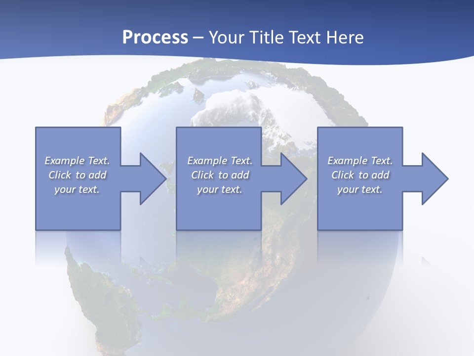 United Land Isolated PowerPoint Template