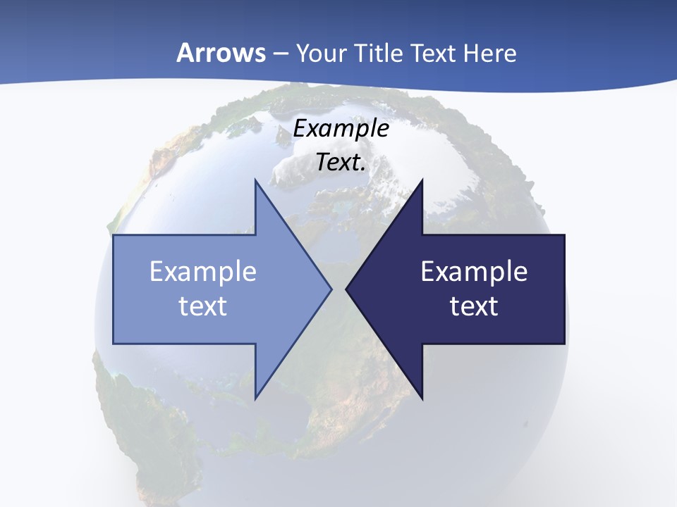 United Land Isolated PowerPoint Template