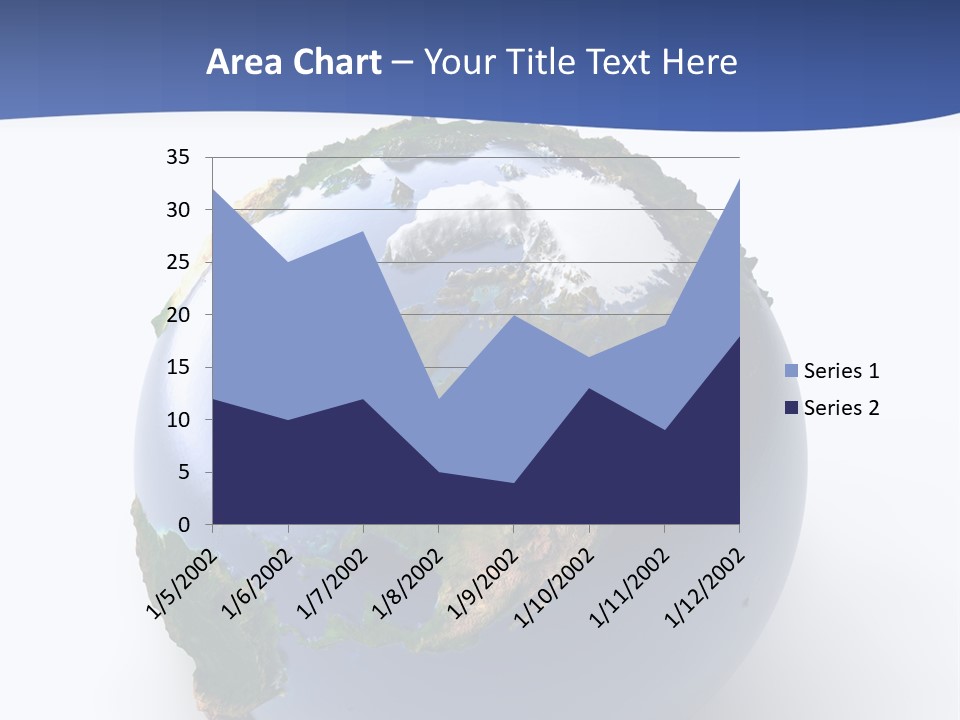 United Land Isolated PowerPoint Template