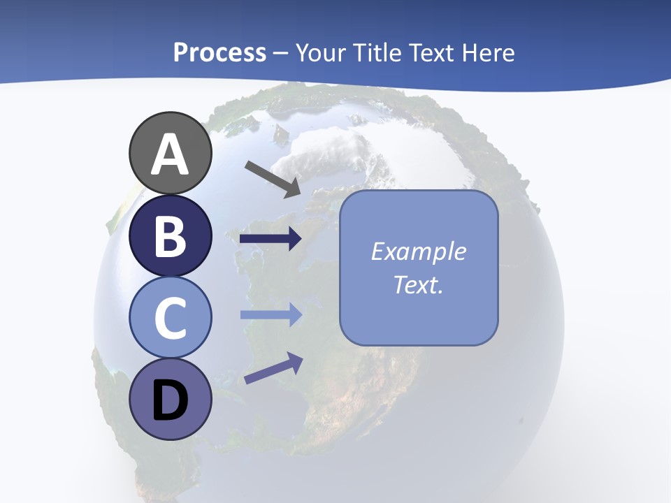 United Land Isolated PowerPoint Template