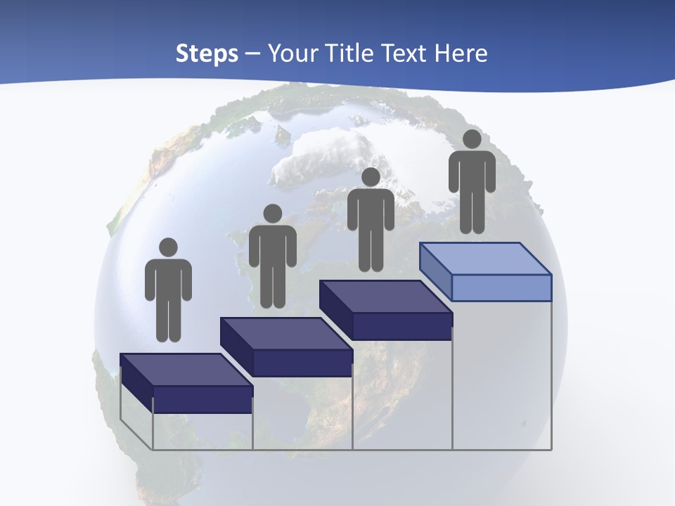 United Land Isolated PowerPoint Template