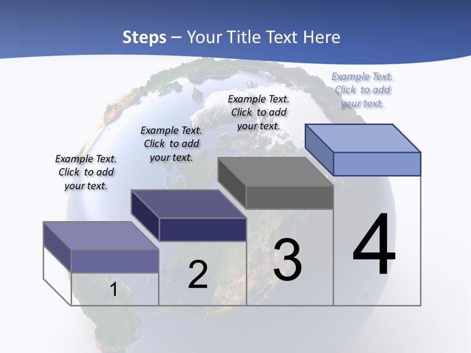 United Land Isolated PowerPoint Template