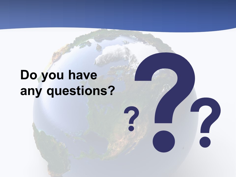 United Land Isolated PowerPoint Template