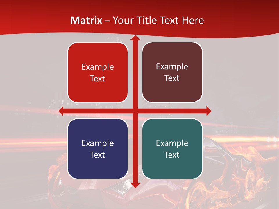 Tail Trails Light PowerPoint Template