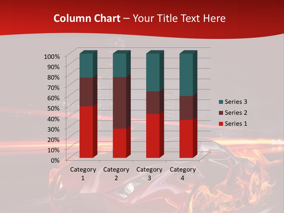 Tail Trails Light PowerPoint Template