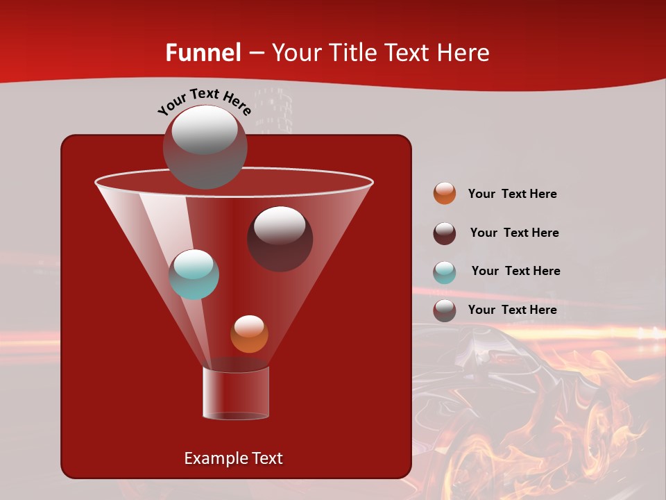 Tail Trails Light PowerPoint Template