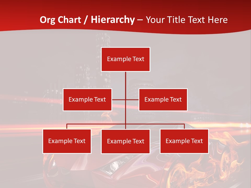 Tail Trails Light PowerPoint Template