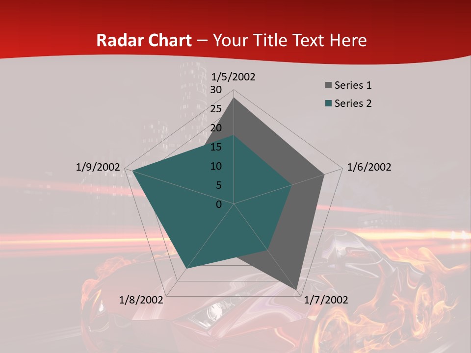 Tail Trails Light PowerPoint Template