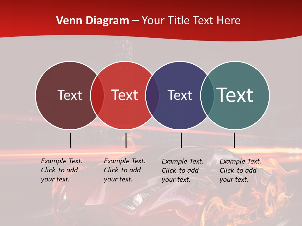 Tail Trails Light PowerPoint Template
