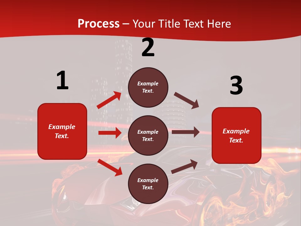 Tail Trails Light PowerPoint Template