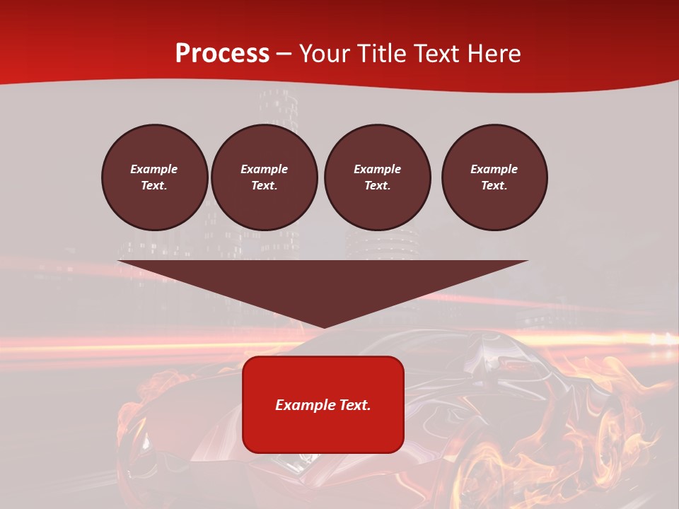 Tail Trails Light PowerPoint Template