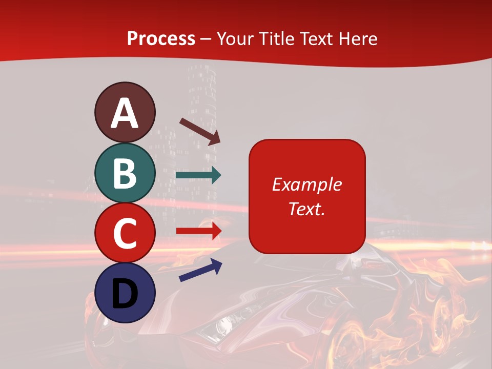 Tail Trails Light PowerPoint Template