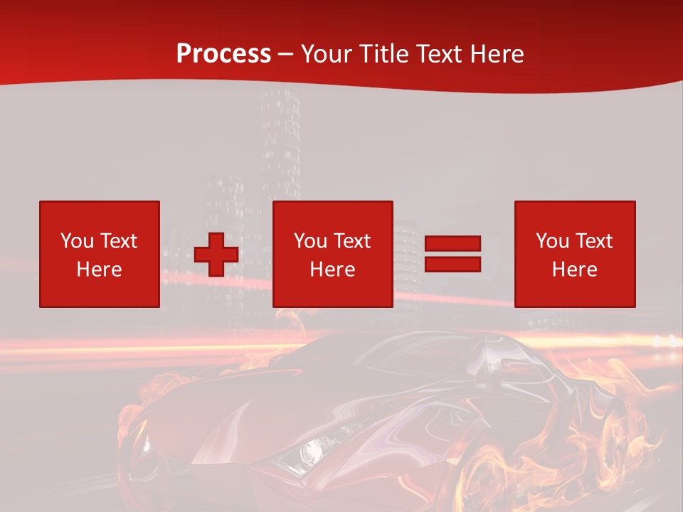 Tail Trails Light PowerPoint Template