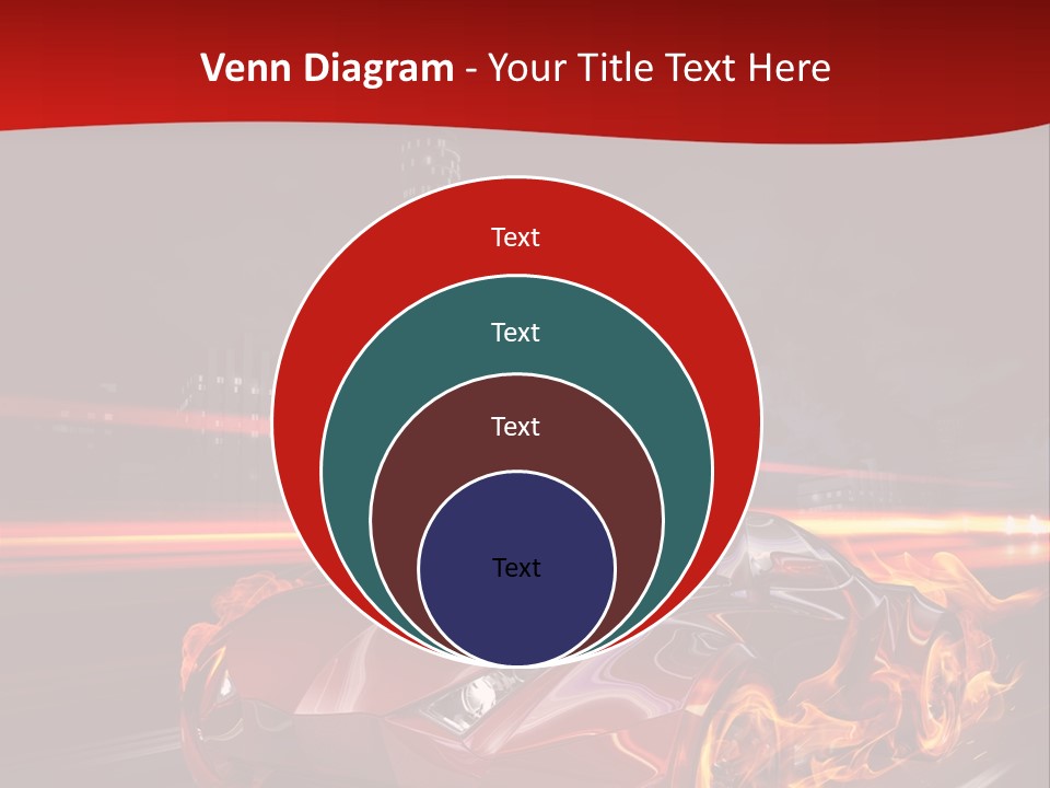 Tail Trails Light PowerPoint Template