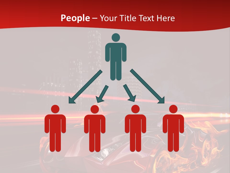 Tail Trails Light PowerPoint Template