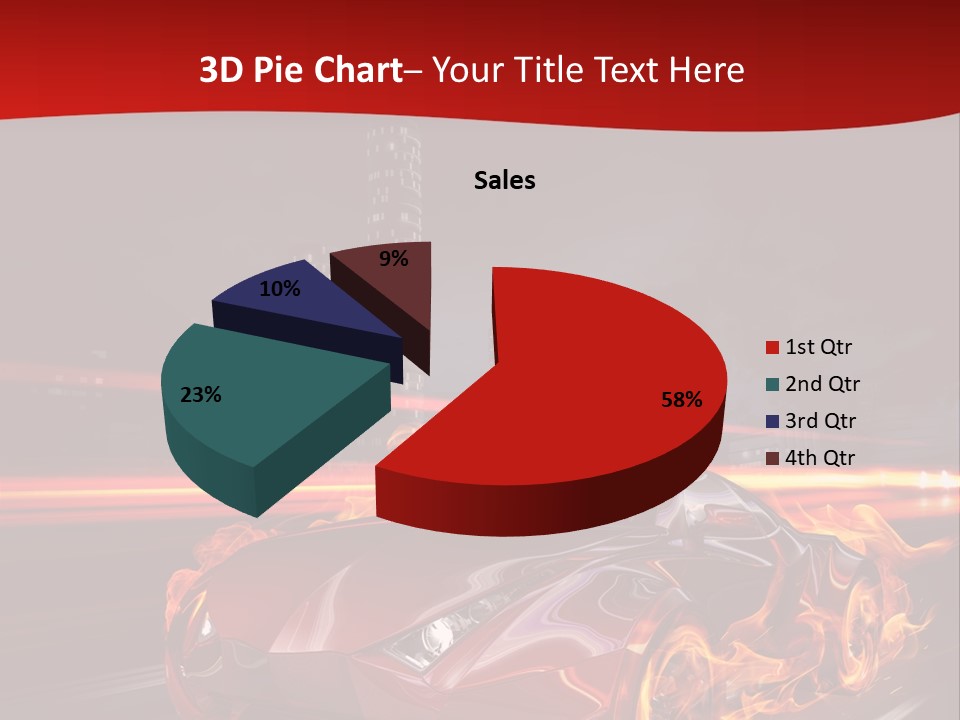 Tail Trails Light PowerPoint Template