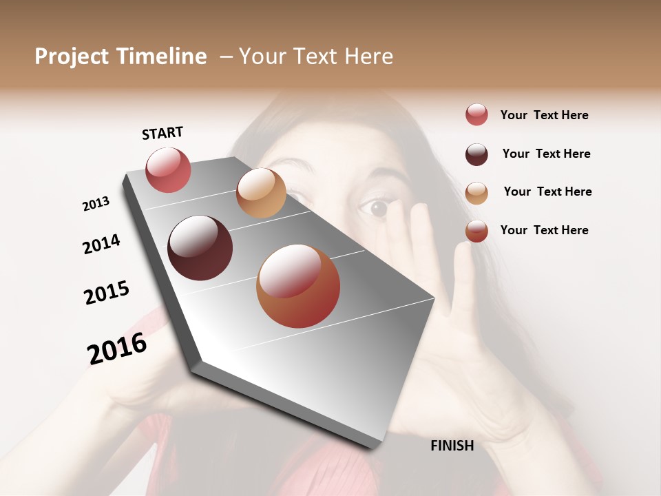 Illness Women Call PowerPoint Template