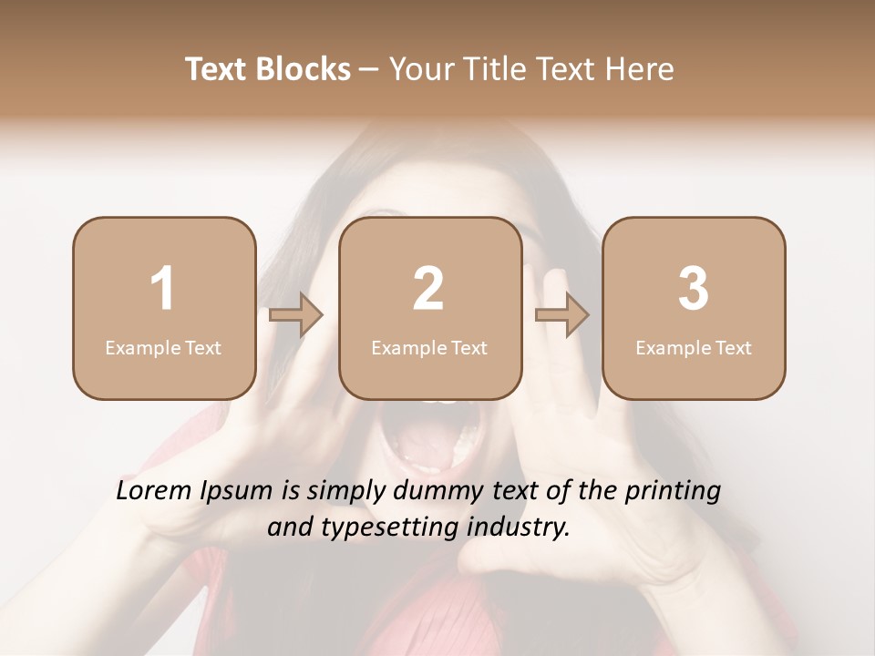 Illness Women Call PowerPoint Template