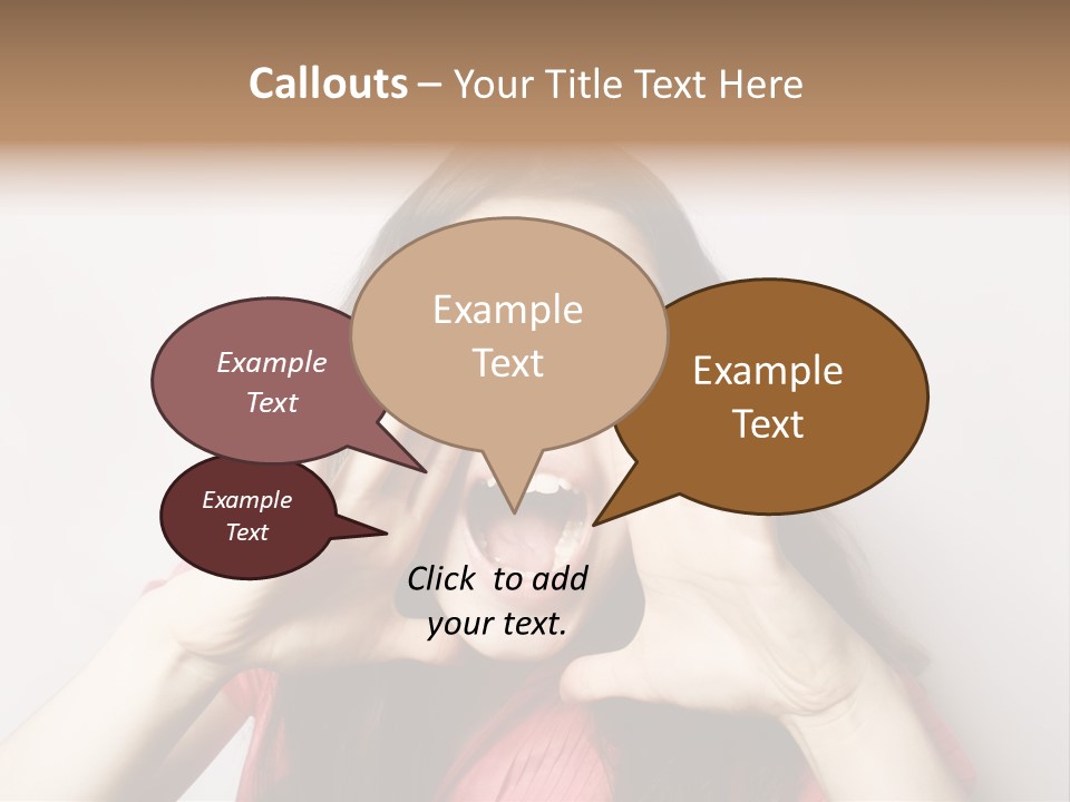 Illness Women Call PowerPoint Template