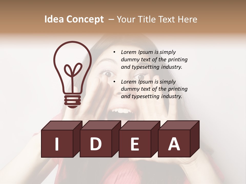 Illness Women Call PowerPoint Template