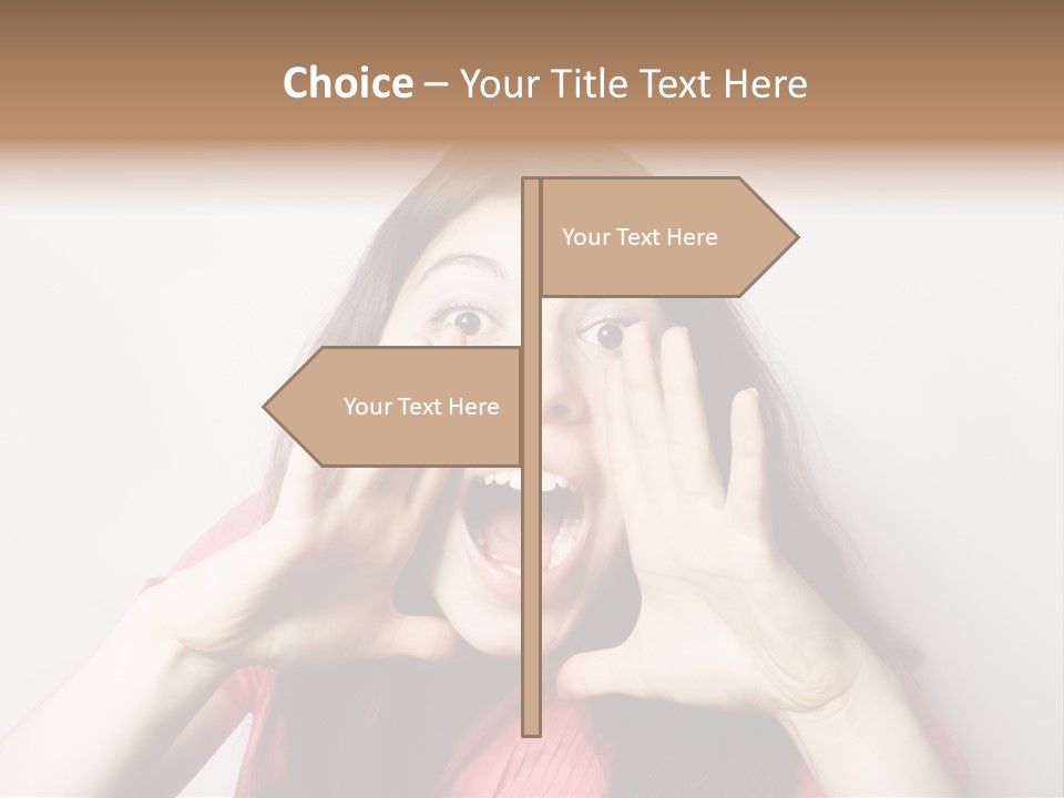 Illness Women Call PowerPoint Template