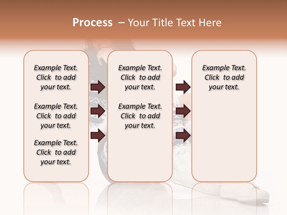 A Woman Sitting On The Ground With Her Legs Crossed PowerPoint Template