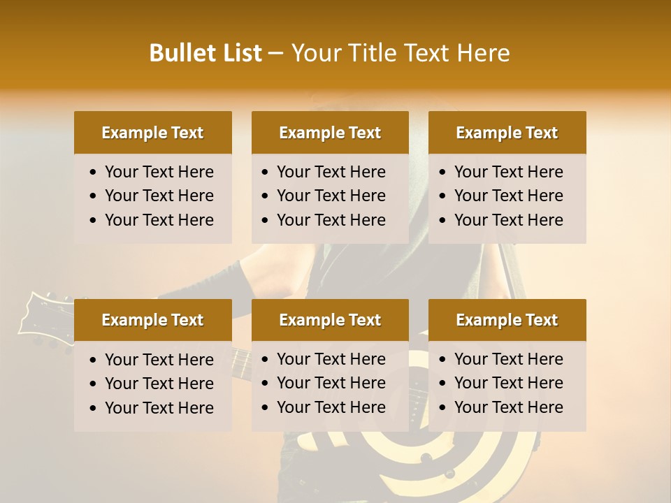 Instrument Musical Sound PowerPoint Template