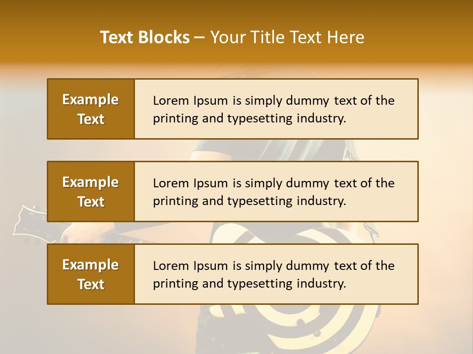 Instrument Musical Sound PowerPoint Template