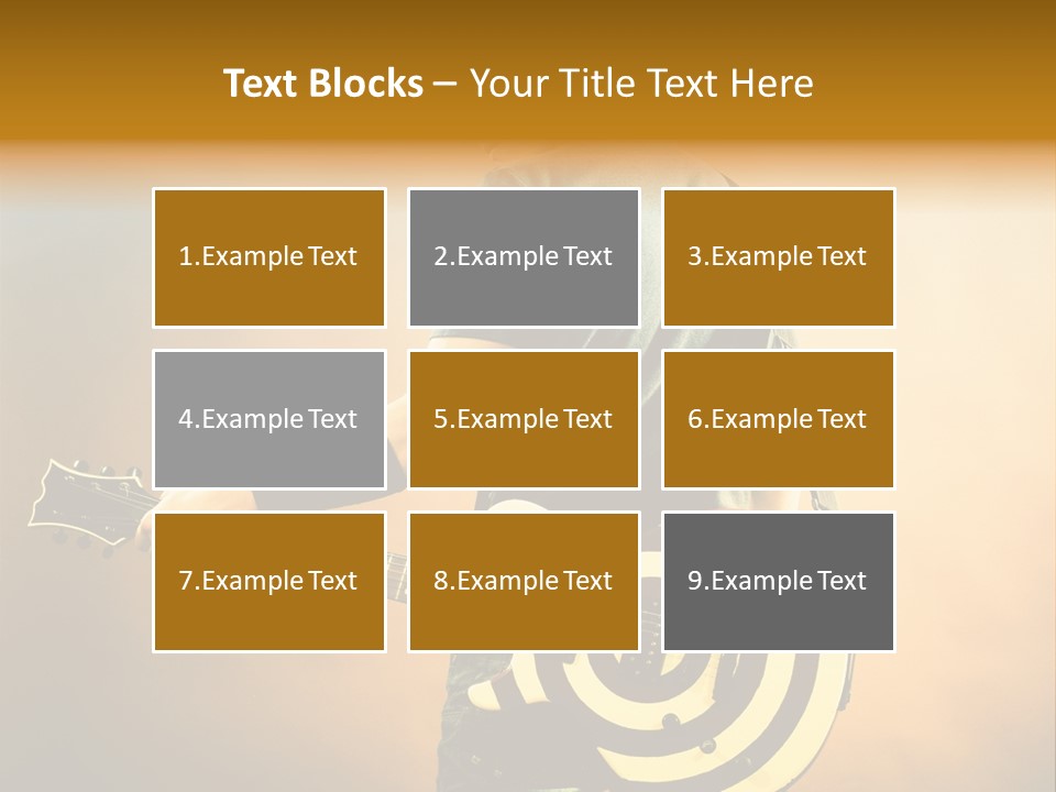 Instrument Musical Sound PowerPoint Template