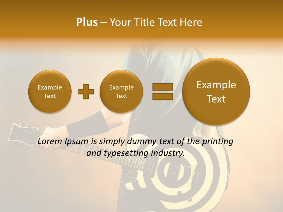 Instrument Musical Sound PowerPoint Template